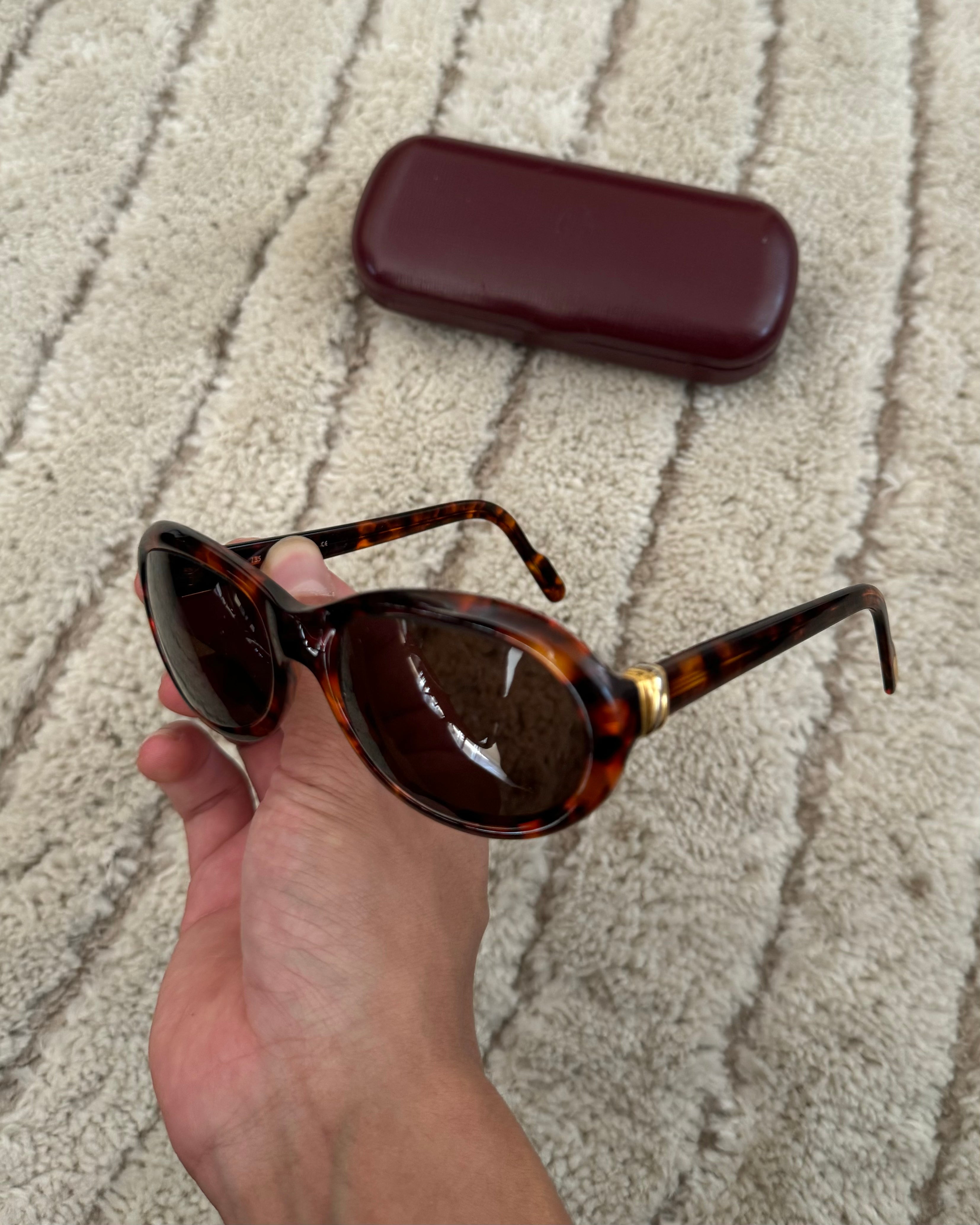 1980年代 カルティエ トリニティ サングラス