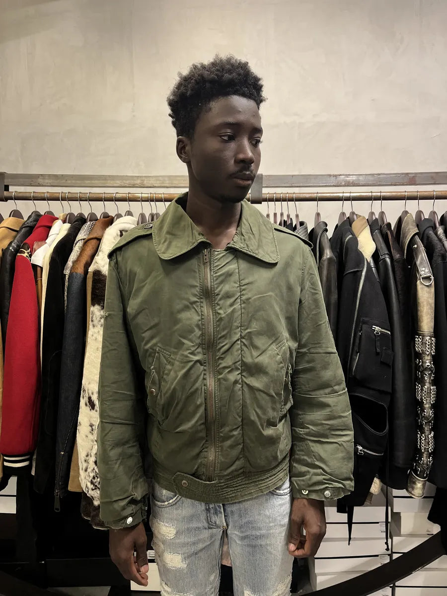 1960s M1943 Field USA Army Olive Green Bomber Jacket ttPLmkQ 1
