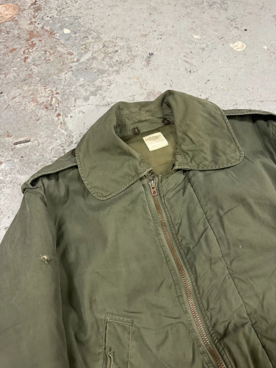 1960s M1943 Field USA Army Olive Green Bomber Jacket ttPLmkQ 10