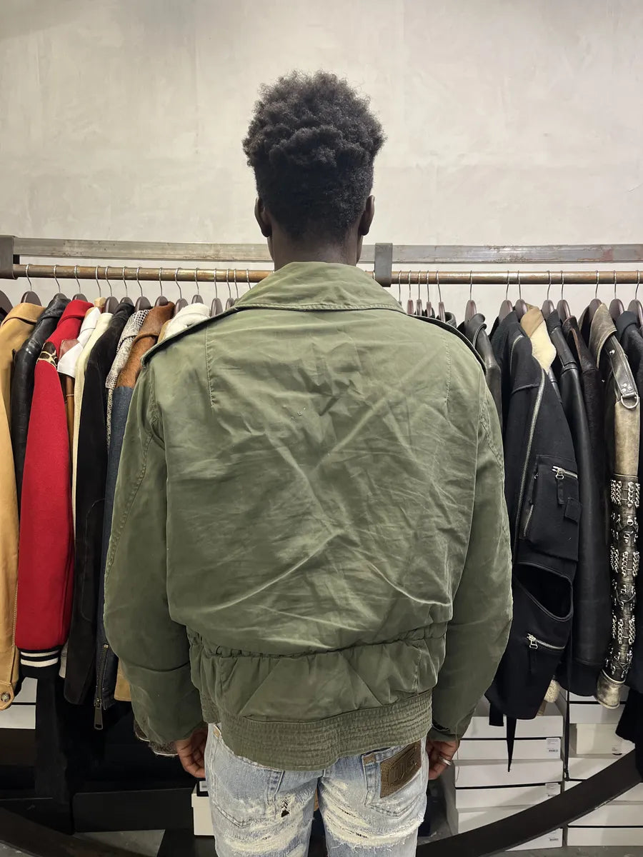 1960s M1943 Field USA Army Olive Green Bomber Jacket ttPLmkQ 2