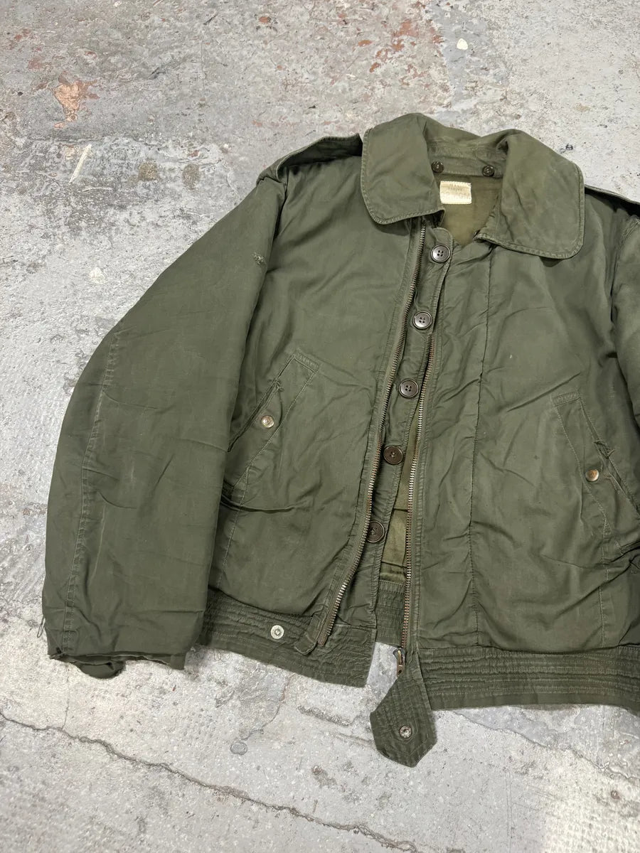 1960s M1943 Field USA Army Olive Green Bomber Jacket ttPLmkQ 5
