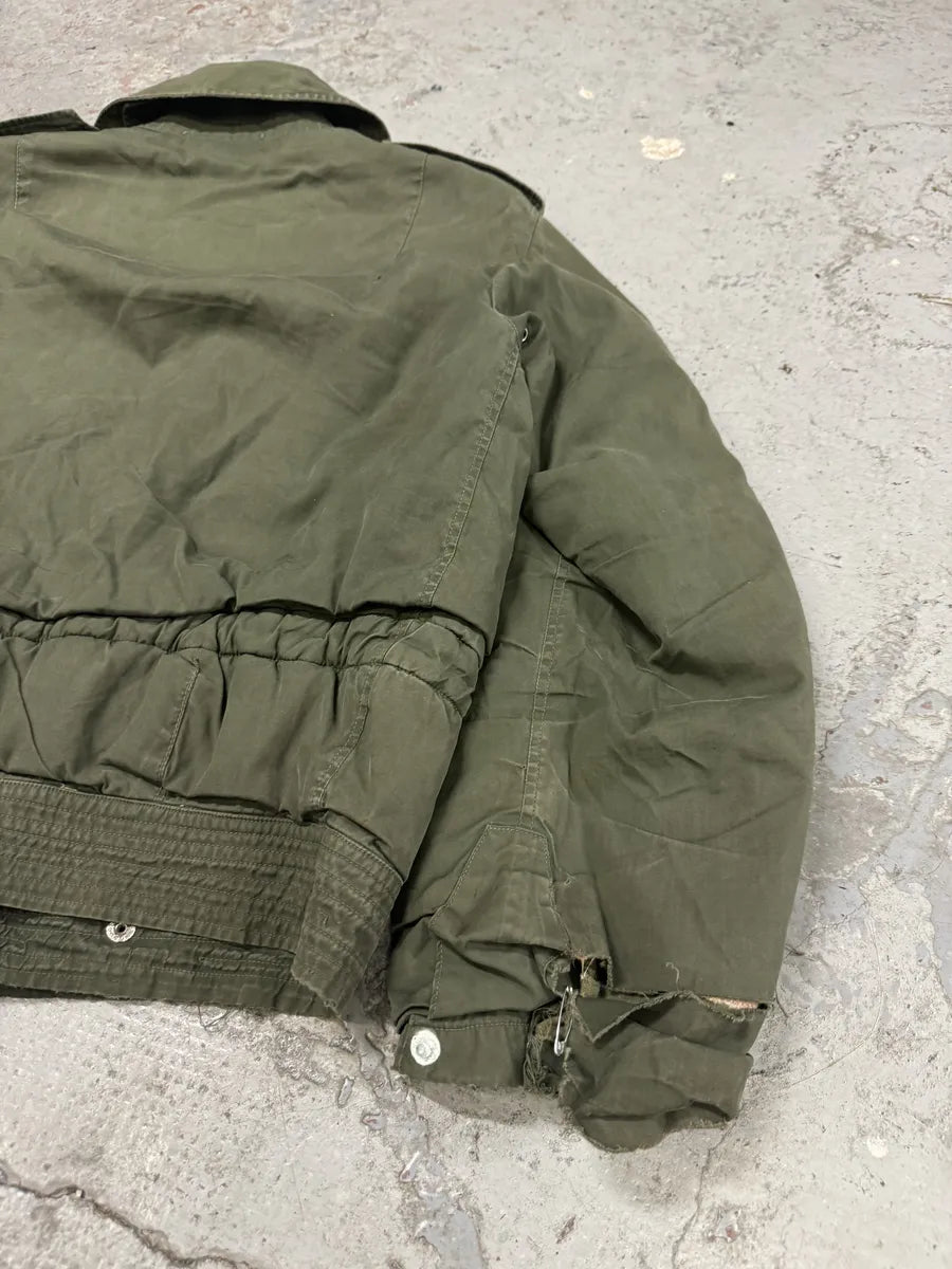 1960s M1943 Field USA Army Olive Green Bomber Jacket ttPLmkQ 7