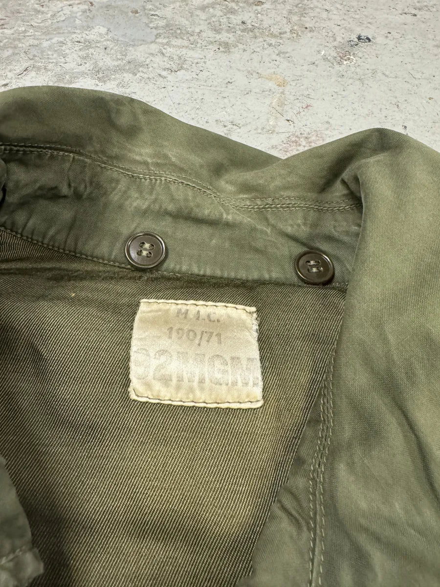 1960s M1943 Field USA Army Olive Green Bomber Jacket ttPLmkQ 9