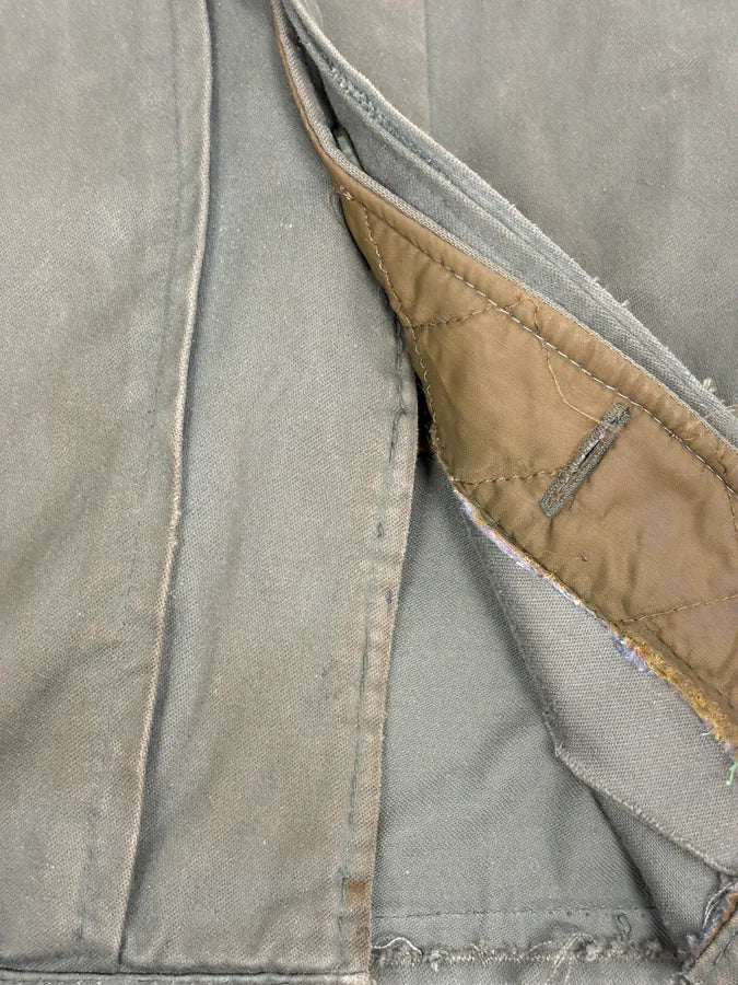 1960s U.S. Army Khaki Military Fur Collar Jacket QUbHqNn 9