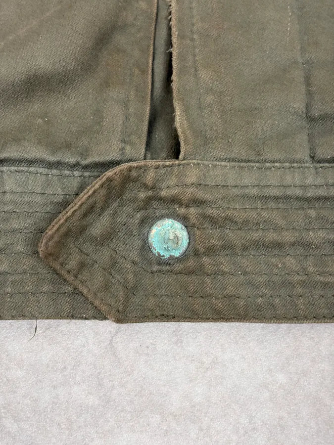 1960s U.S. Army Khaki Military Fur Collar Jacket QUbHqNn 11