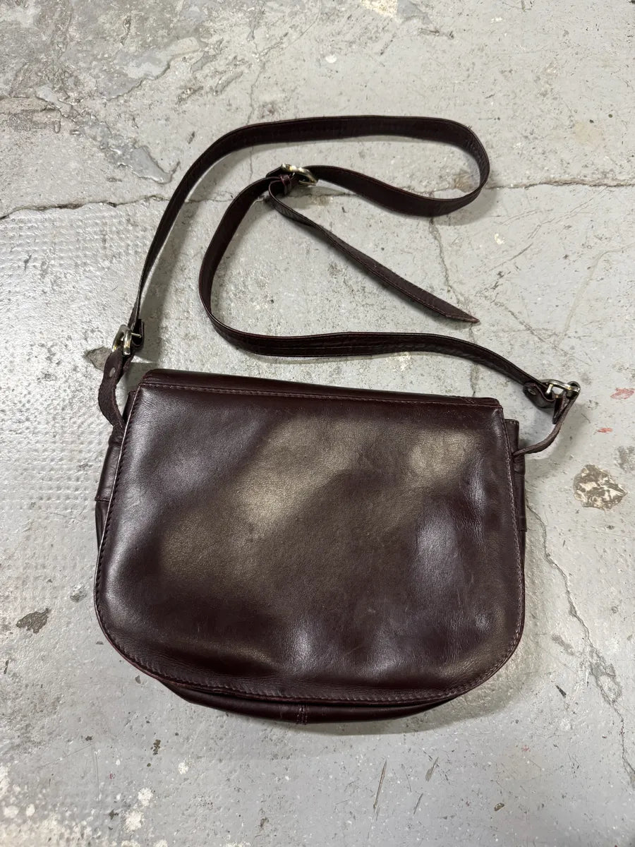 1980s Cartier Burgundy Leather Shoulder Bag (OS) vVTMBqS 1