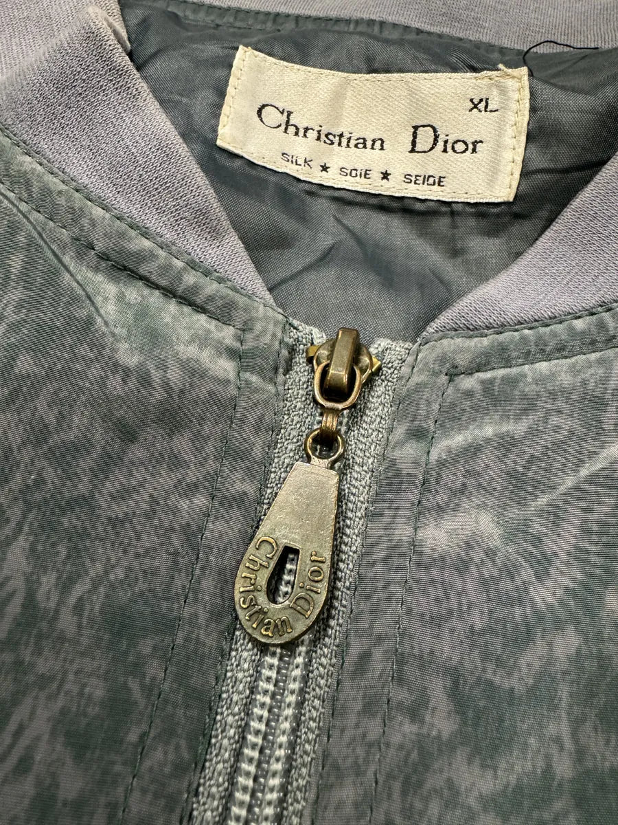 1980s Christian Dior Abstract Ocean Bomber Jacket (M/L) 5