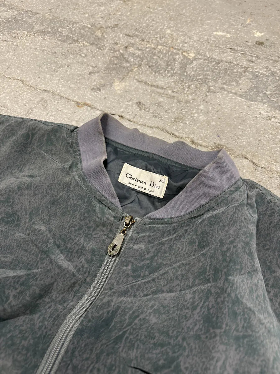 1980s Christian Dior Abstract Ocean Bomber Jacket (M/L) 6