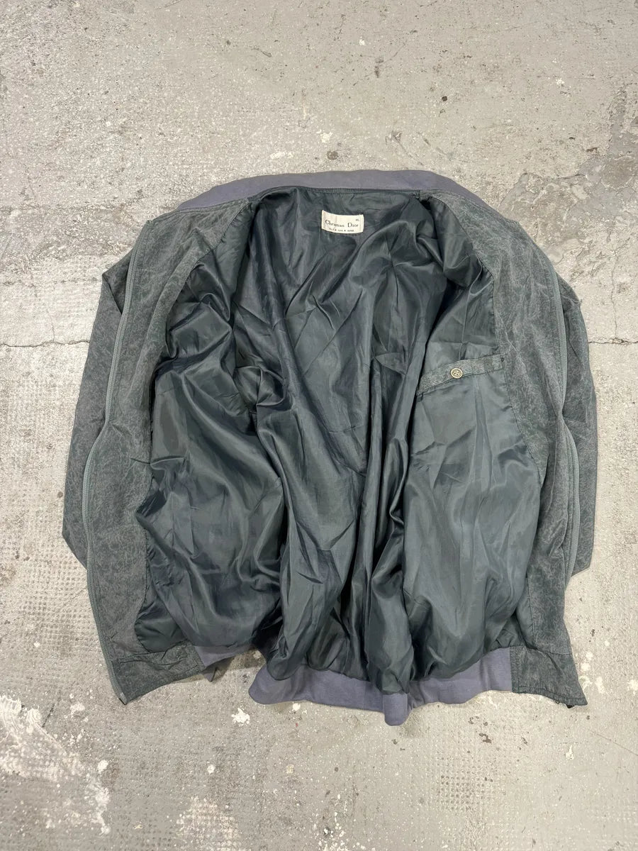 1980s Christian Dior Abstract Ocean Bomber Jacket (M/L) 7