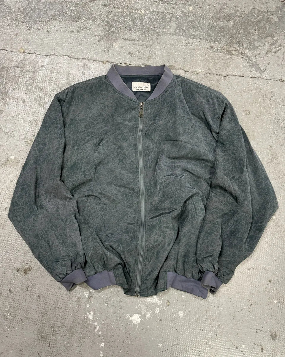 1980s Christian Dior Abstract Ocean Bomber Jacket (M/L) 9