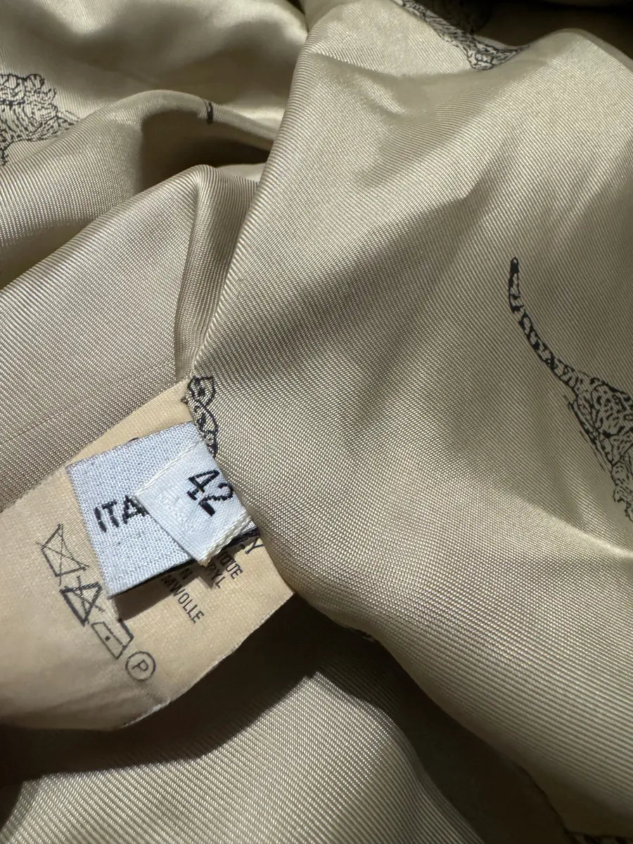 1980s Emporio Armani Faux Fur Long Hooded Large Jacket ZGZQCZm 6