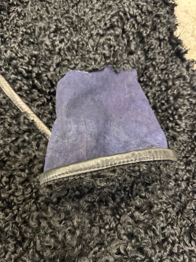 1980s Gianni Versace Black Astrakhan Fur Long Jacket (S/M) 7