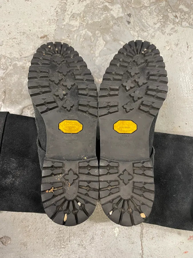 1980s Giorgio Armani Obscure Suede Ankle Boots (44eu/us10) wJMGYFV 7