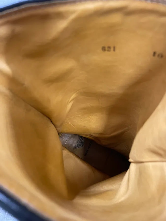 1980s Giorgio Armani Obscure Suede Ankle Boots (44eu/us10) wJMGYFV 9