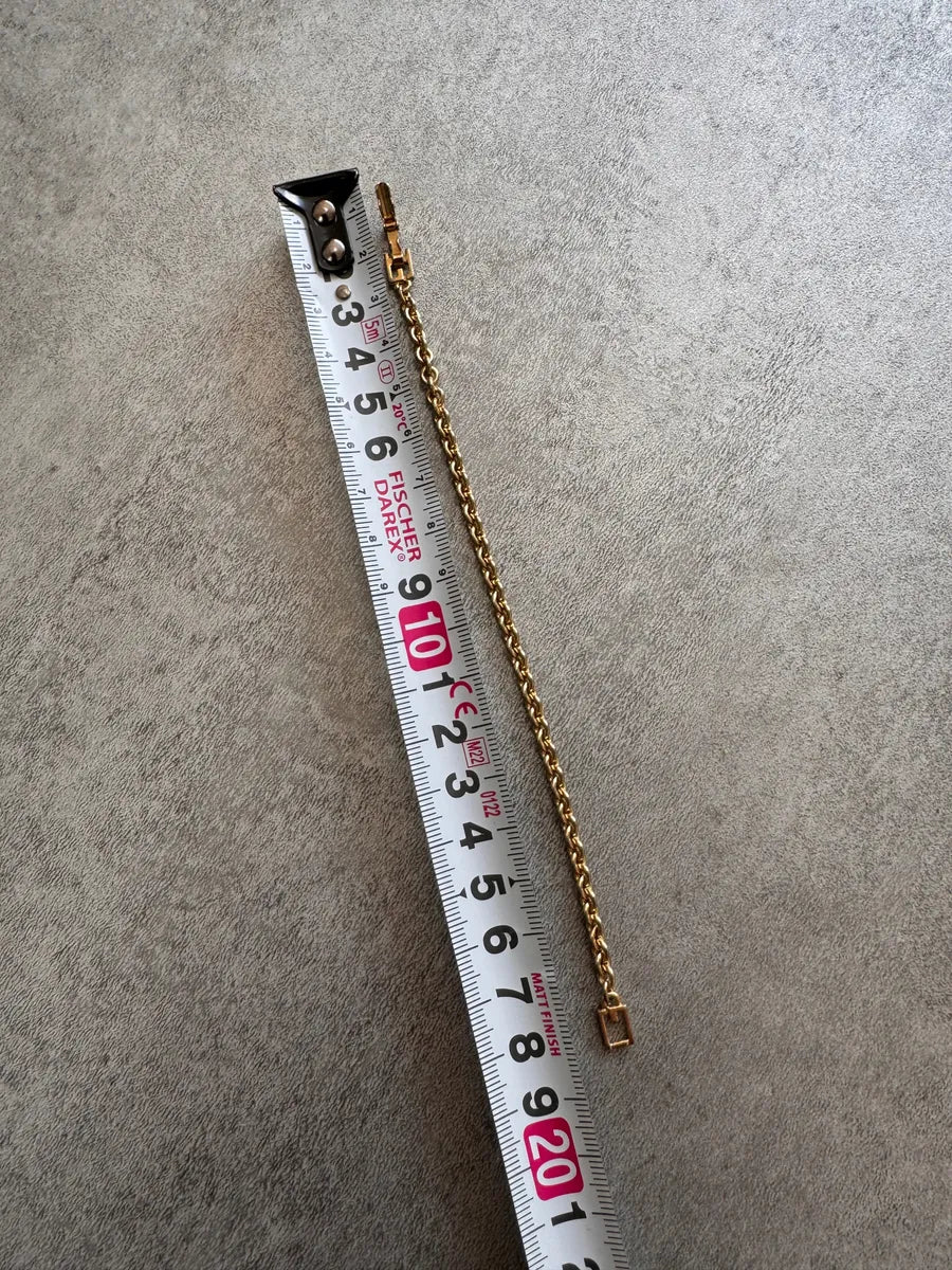 1980s Givenchy Jaseron Golden Chain Link Bracelet otSmyEk 5