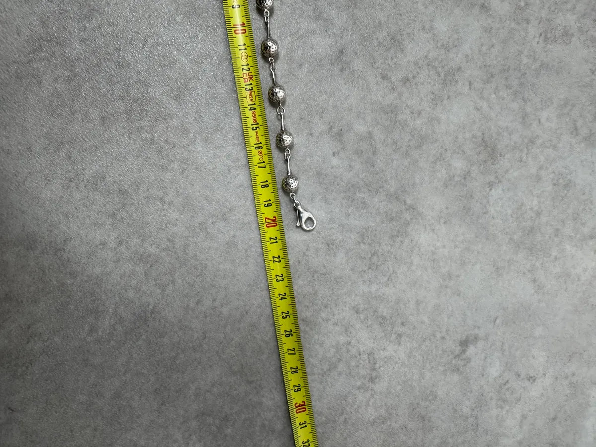 1980s Hermès Golf Ball Silver Bracelet rmpWnfo 9