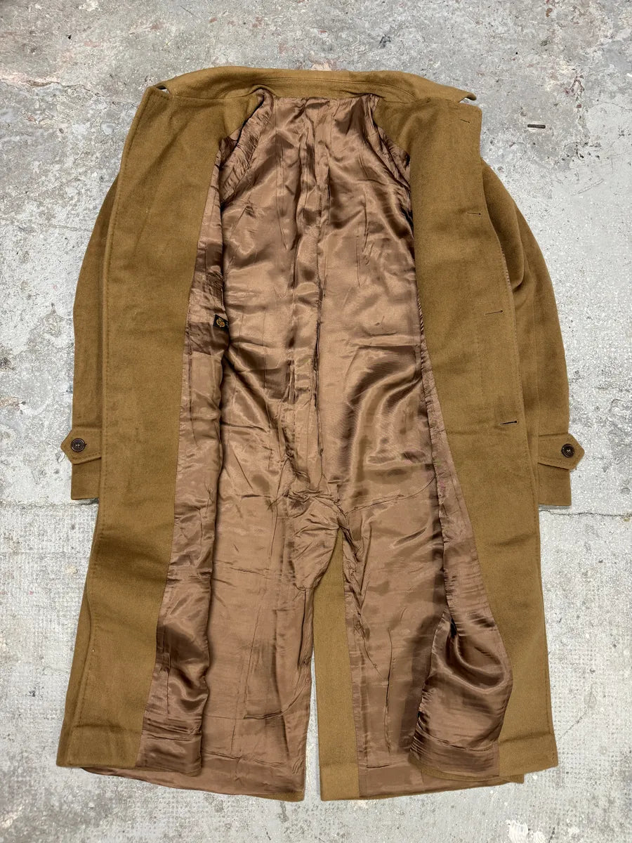 1980s Loro Piana Beige Wool & Cashmere Trench Coat (M/L) 3