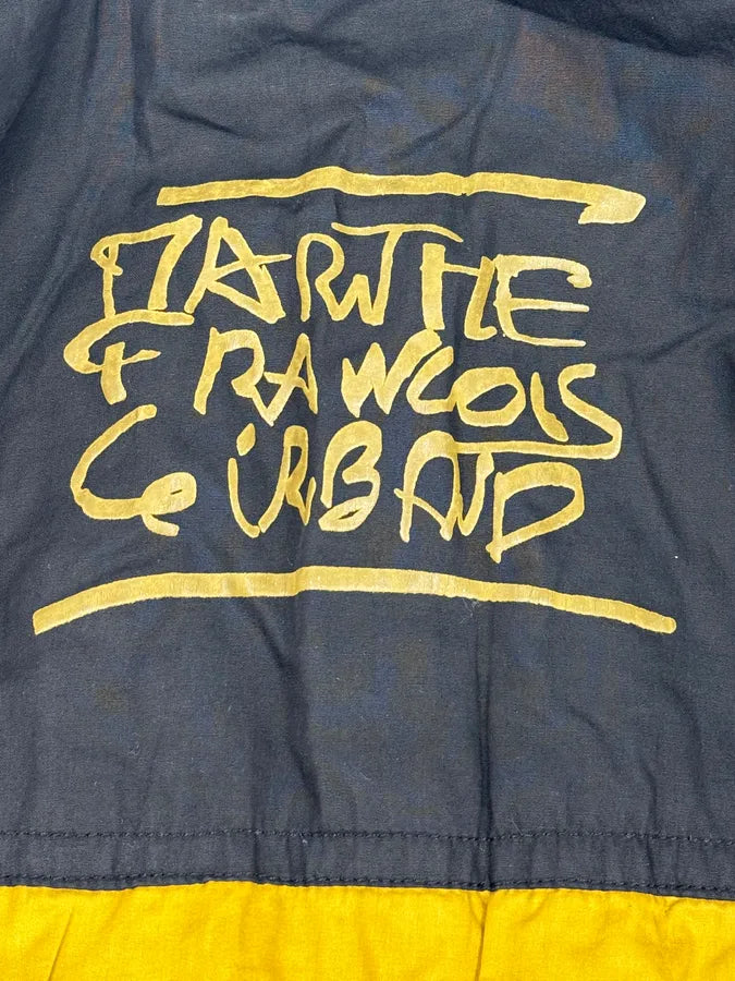 1980s Marithé + François Girbaud Black  Reversible Leather Bomber Jacket NrpLGyo 15