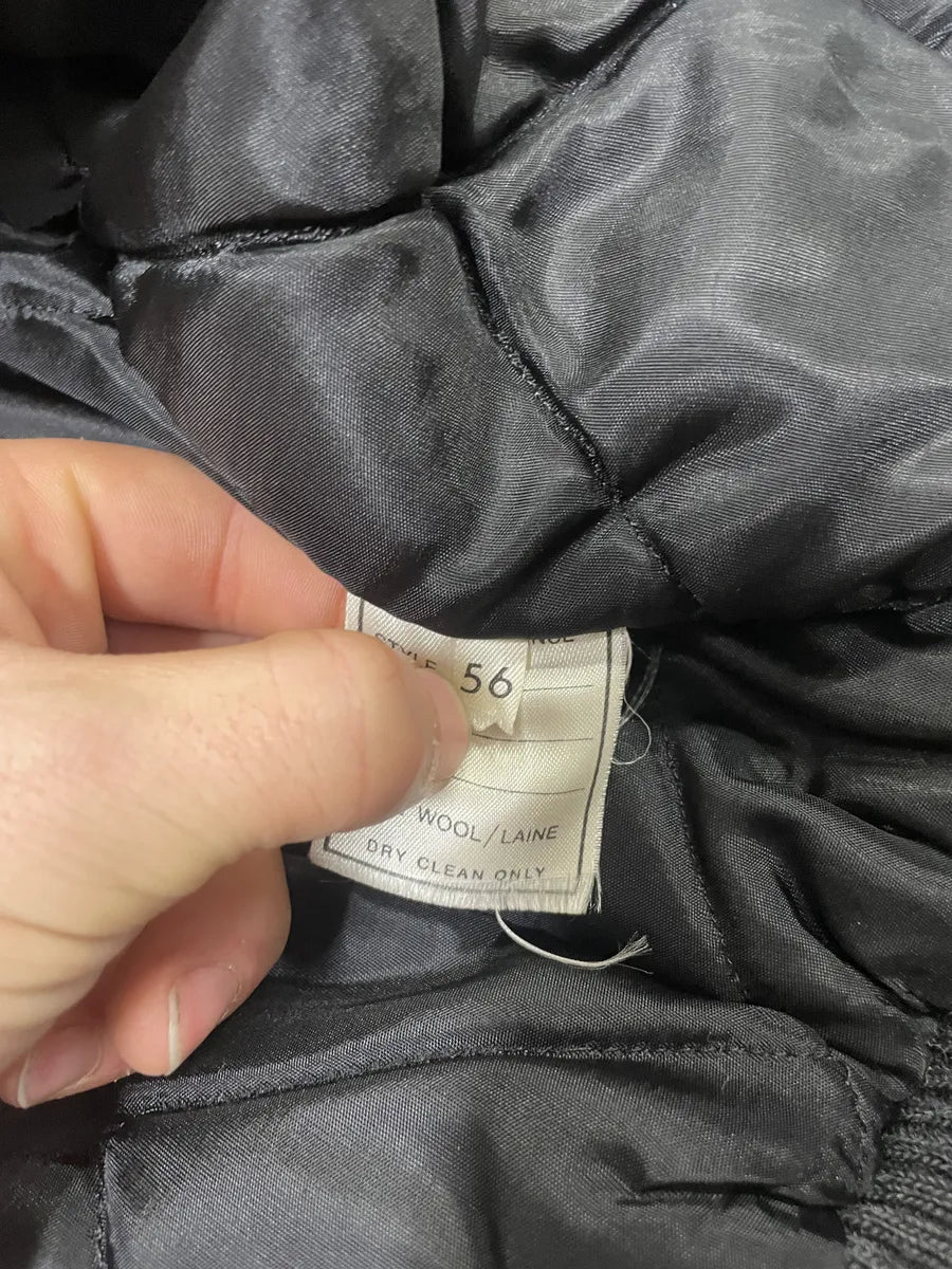 1980s Saint Laurent Rive Gauche Red Floral Cardigan Bomber (XL) doJSdSF 13