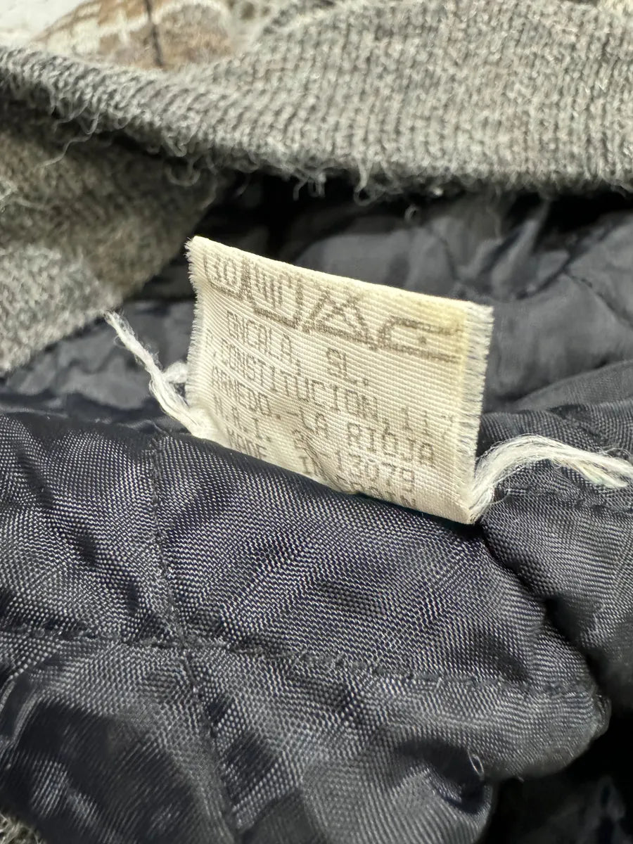 1980s Yves Saint Laurent Brown Wool Bomber Cardigan Jacket DSxMDDX 6