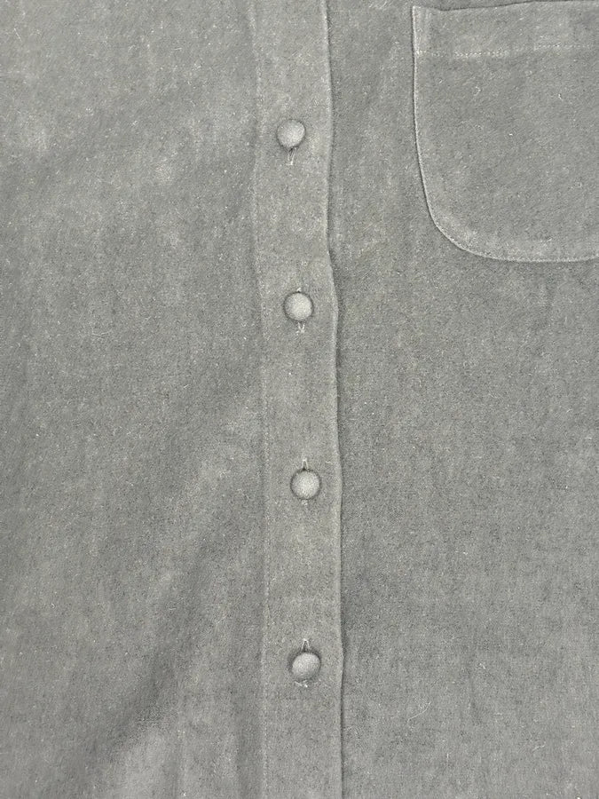 1990s Armani Alcantara Navy Dark Shirt yMUBZlH 7