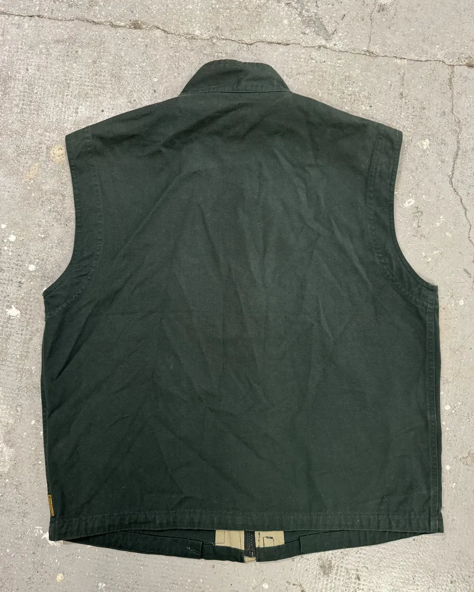 1990s Armani Archive Deep Green Vest Jacket kOIKlpt 1