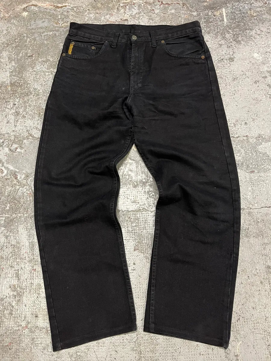 1990s Armani Black Archive Denim Jeans (M) ZYZWJUX 0