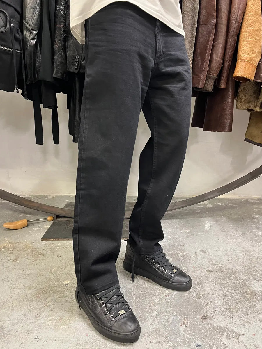 1990s Armani Black Archive Denim Jeans (M) ZYZWJUX 2