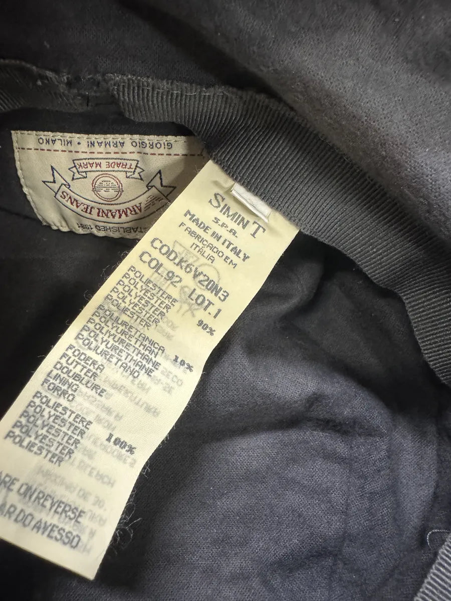 1990s Armani Black Military Contemporary Hat (OS) 7