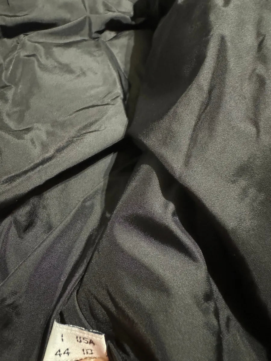 1990s Armani Detachable Arms Light Red Puffer Jacket (XS/S) 6