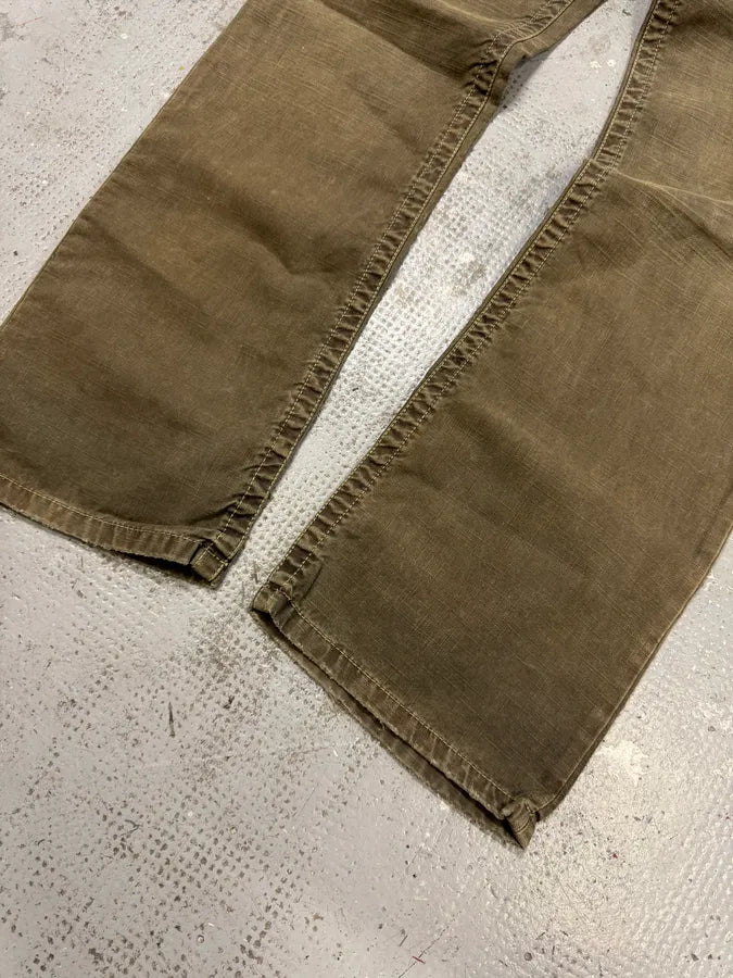 1990s Armani Grey Checked Distressed Pants QyvEnmr 5