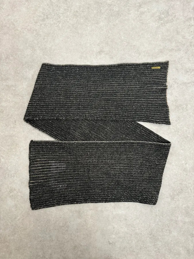 1990s Armani Grey Scarf & Beanie Set FSoWrVo 3