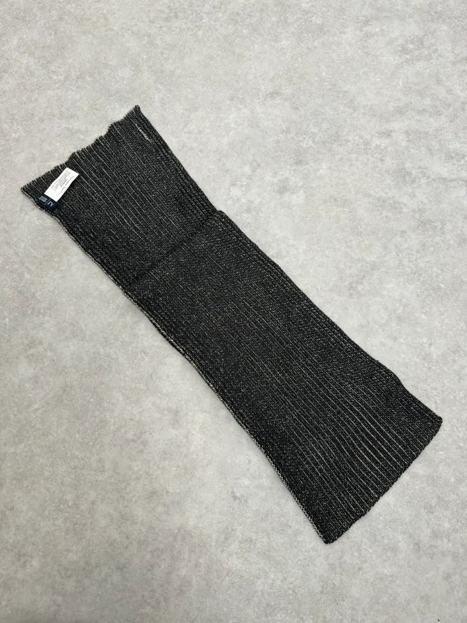 1990s Armani Grey Scarf & Beanie Set FSoWrVo 6