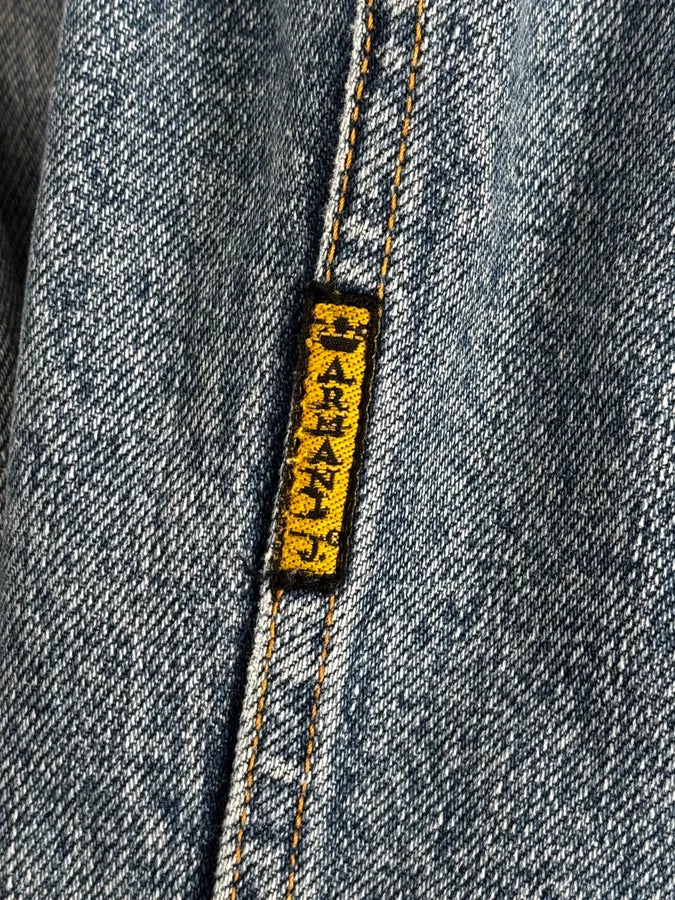 1990s Armani Light Blue Denim Jacket YgdxjSU 10