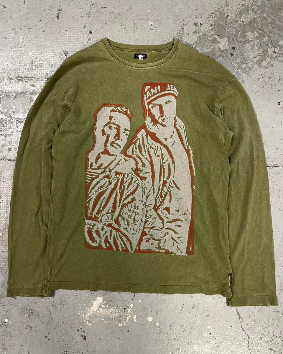 1990s Armani Olive Historical Longsleeves (M/L) TvJSMao 0