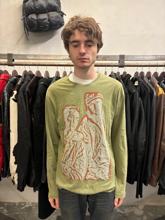 1990s Armani Olive Historical Longsleeves (M/L) TvJSMao 1