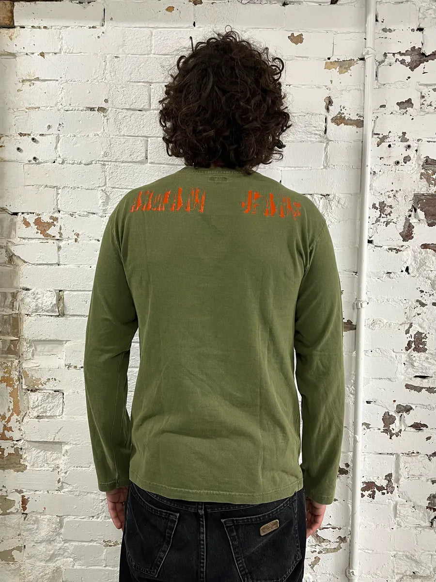 1990s Armani Olive Historical Longsleeves nFUdCyw 1