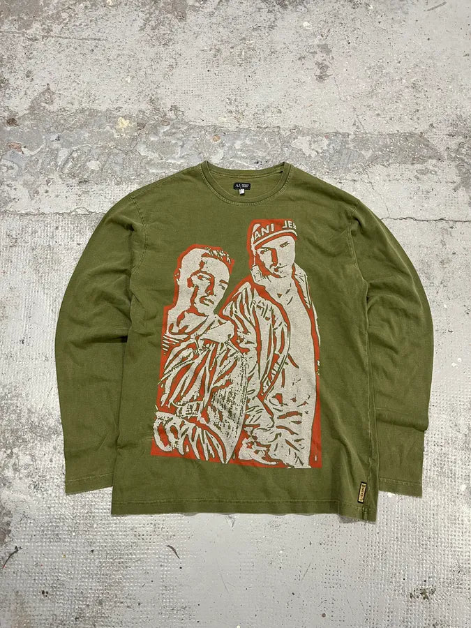 1990s Armani Olive Historical Longsleeves nFUdCyw 2