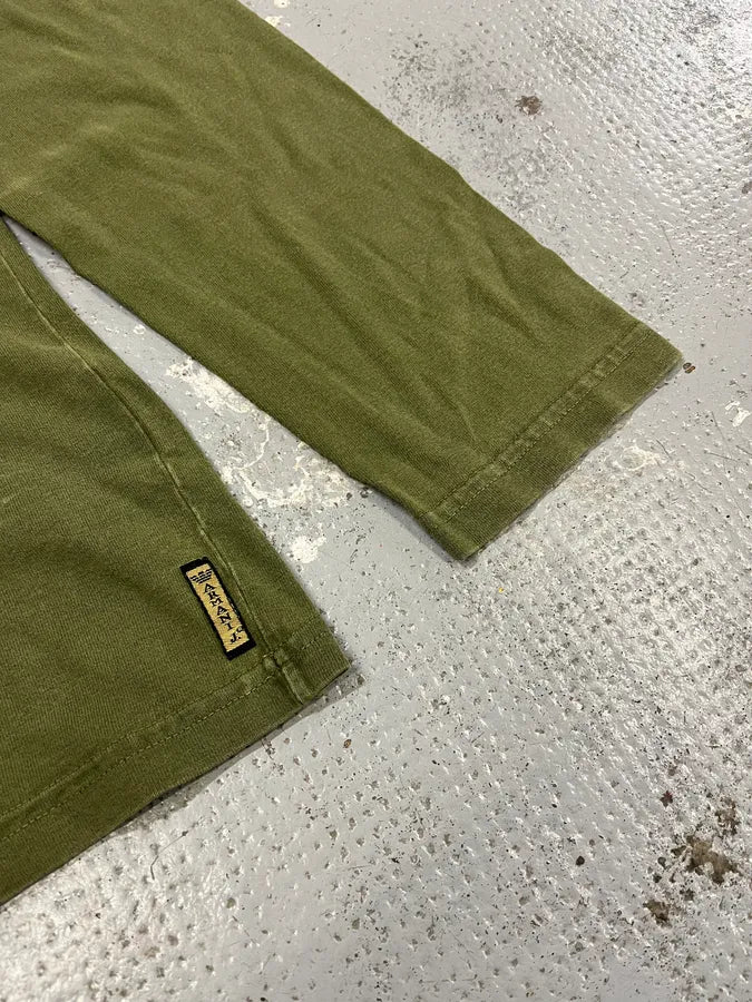 1990s Armani Olive Historical Longsleeves nFUdCyw 5