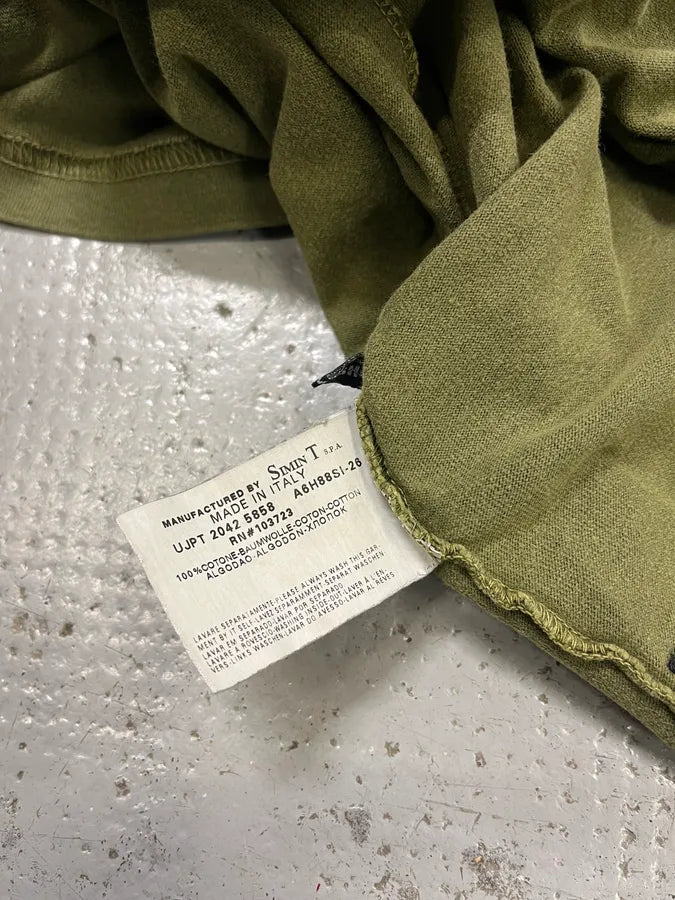 1990s Armani Olive Historical Longsleeves nFUdCyw 9