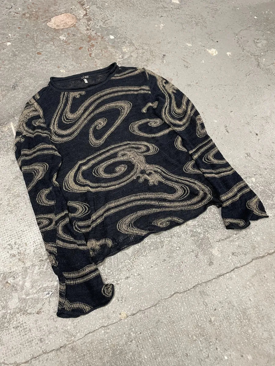 1990s Armani Psycho Modern Perception Sweater (M) 2