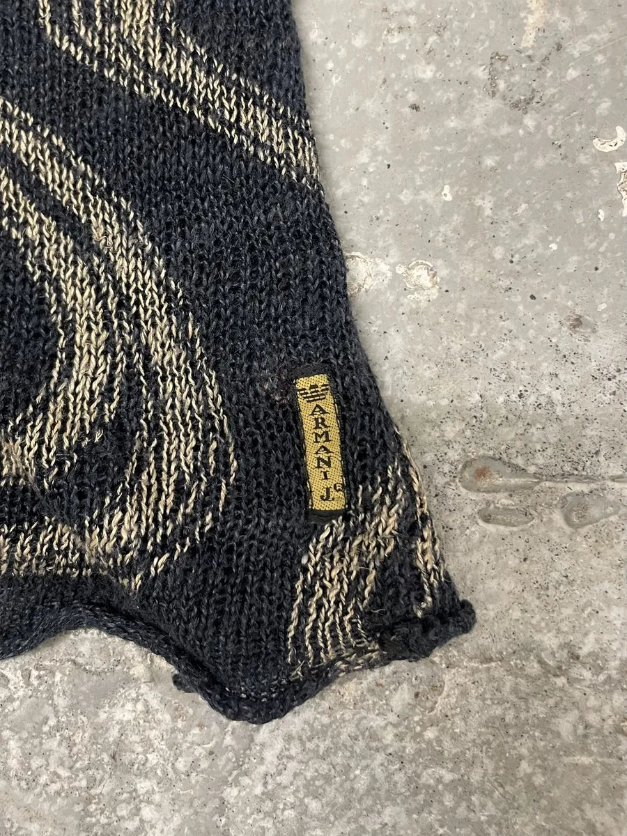 1990s Armani Psycho Modern Perception Sweater (M) 8