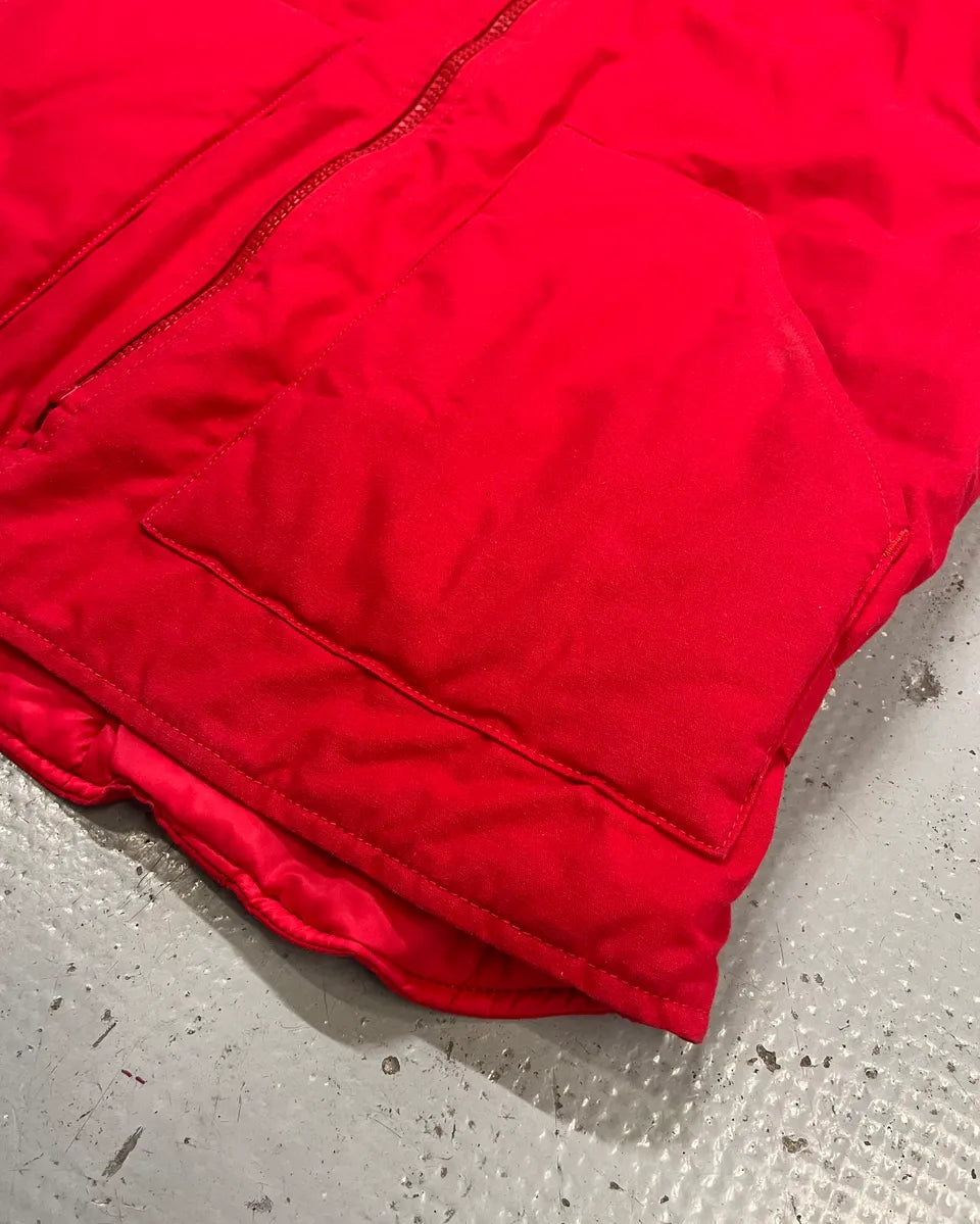 1990s Armani Red Sleeveless Vest  XHxWxhS 6