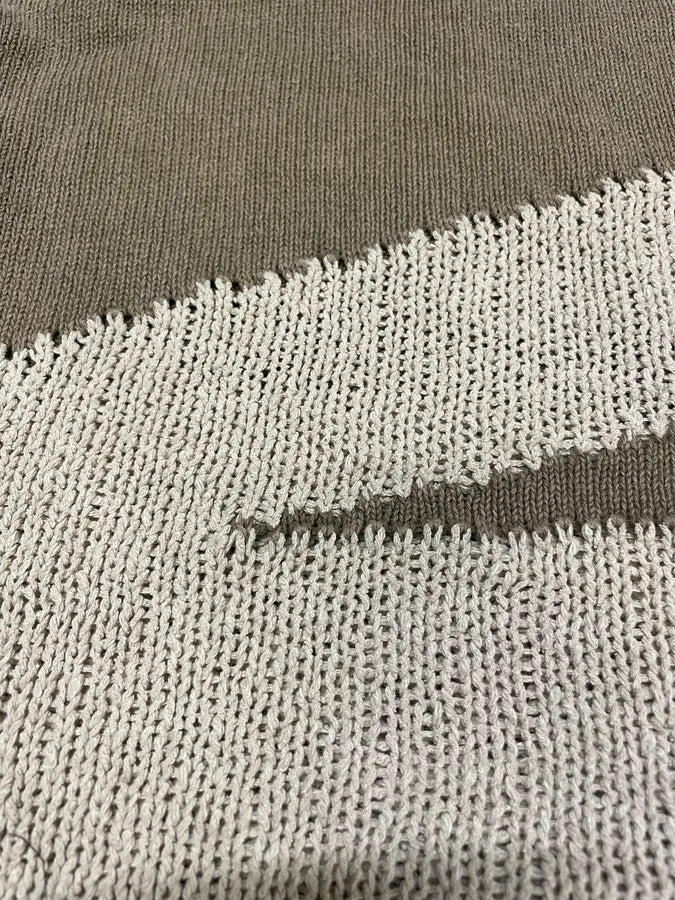 1990s Armani White & Beige Sweater (S) 5