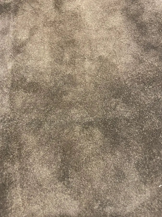 1990s Artisanal Brown Suede Leather Embellished Pants (L) DanCNRB 10