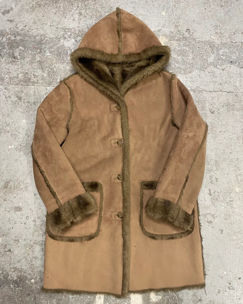 1990s Balmain Faux Fur Reversible Jacket (S) 0