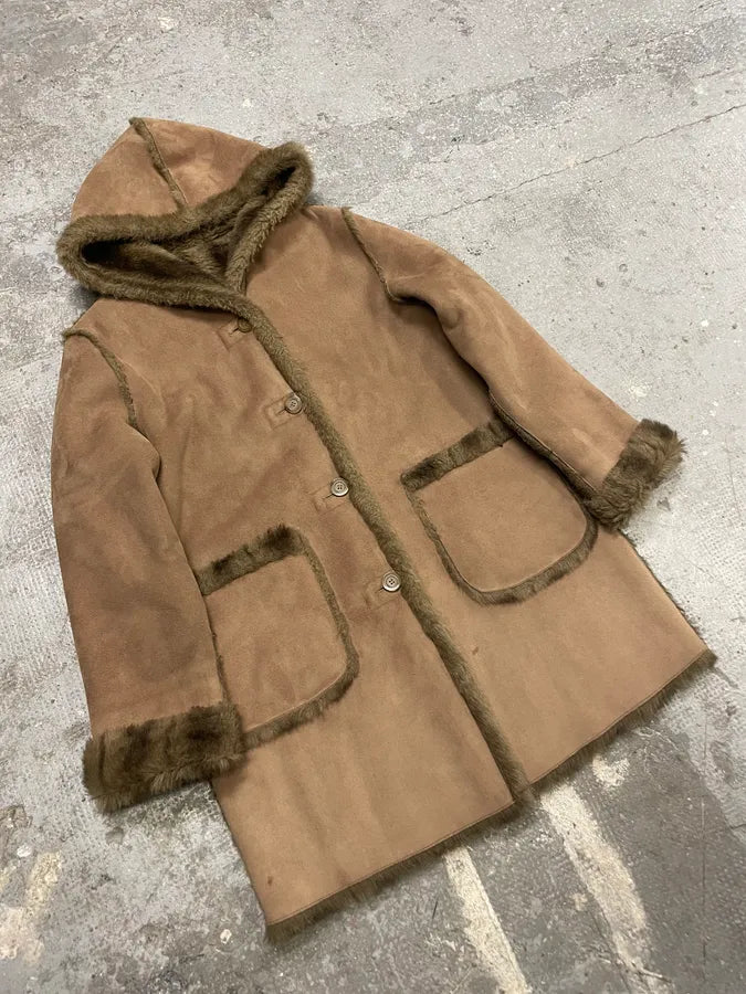 1990s Balmain Faux Fur Reversible Jacket RvydieS 2