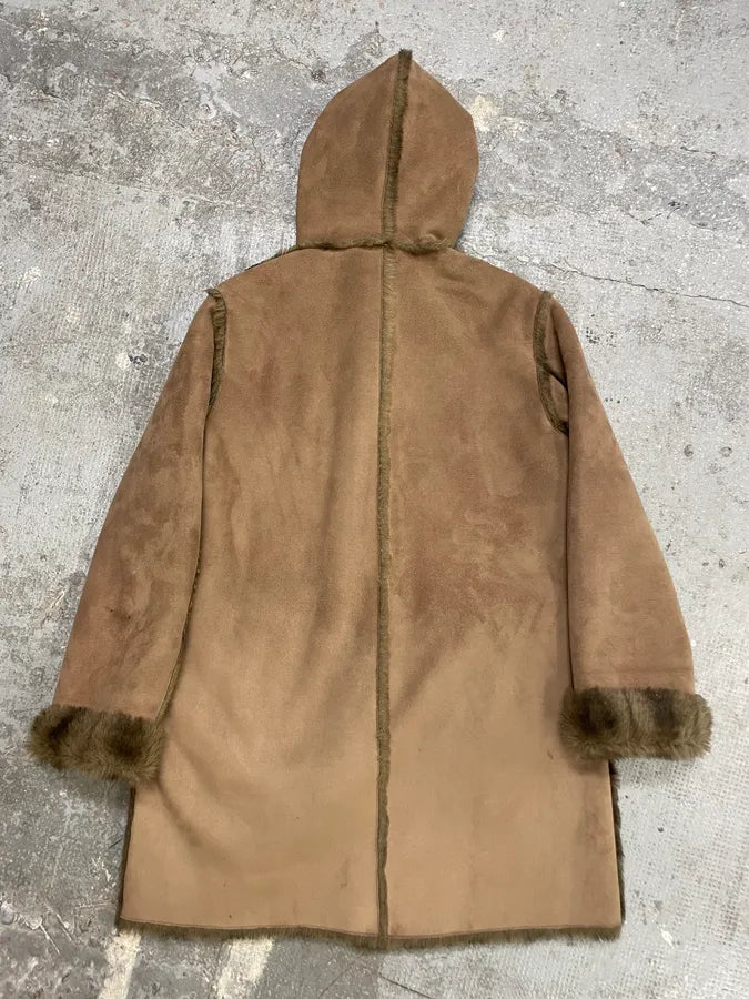 1990s Balmain Faux Fur Reversible Jacket (S) 3