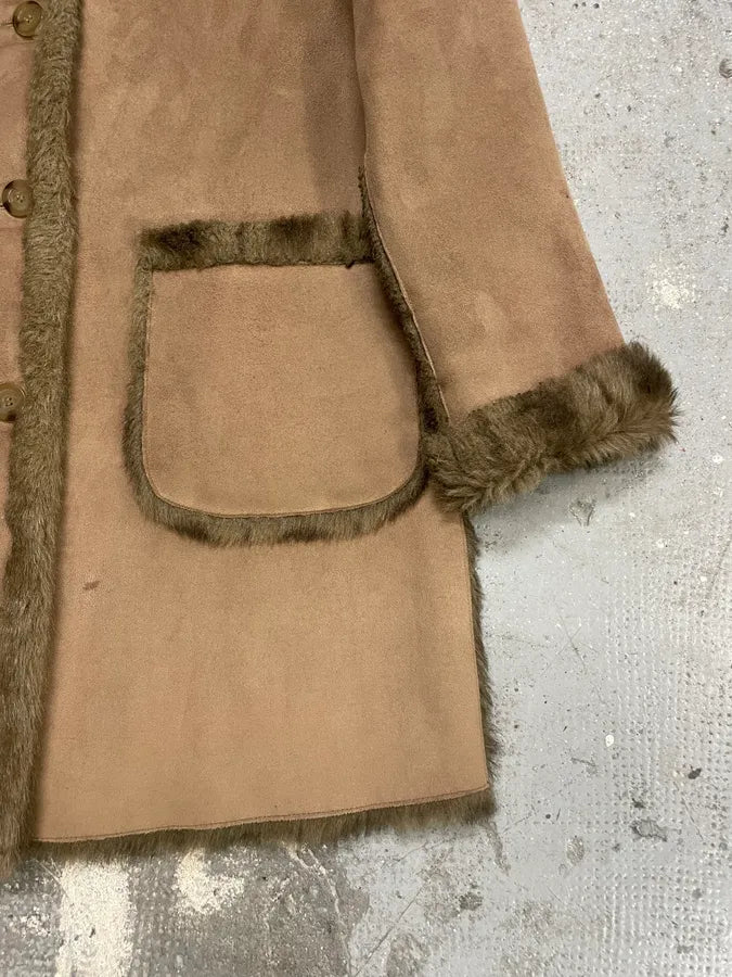 1990s Balmain Faux Fur Reversible Jacket RvydieS 5