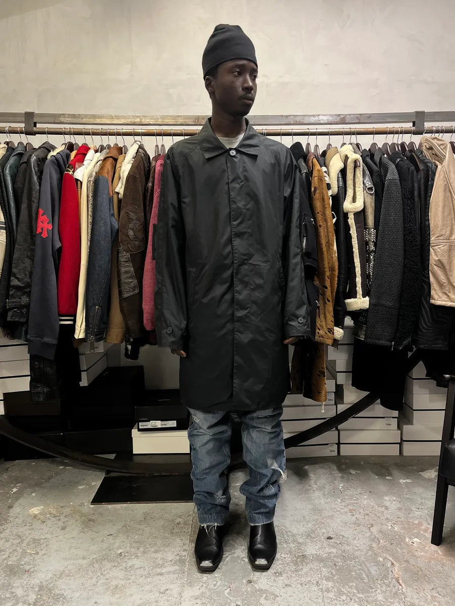 1990s Burberry Black UK Trench Jacket WJyNBCe 1